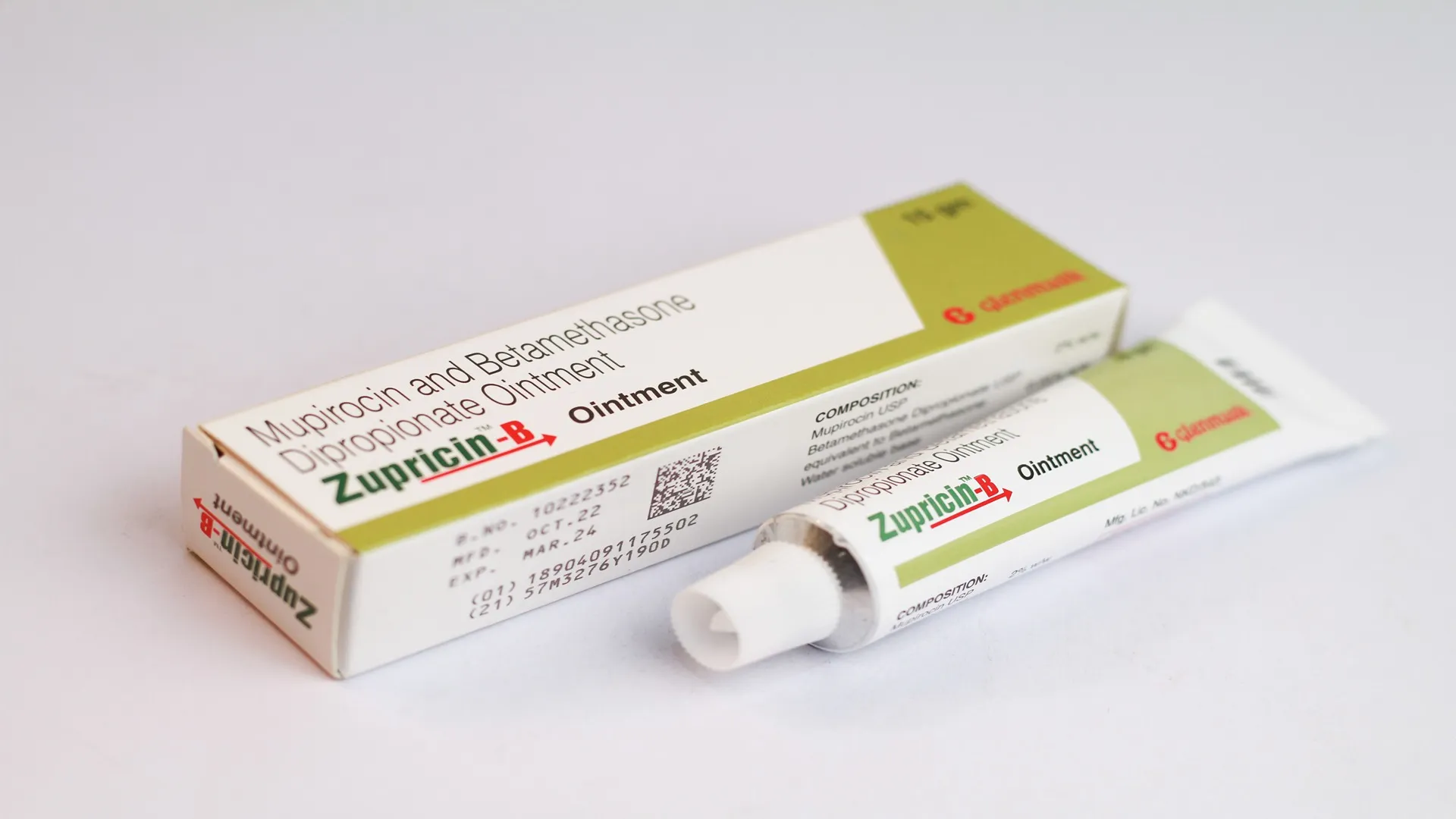 Zupricin-B Ointment 0.05%W / 2%W/W