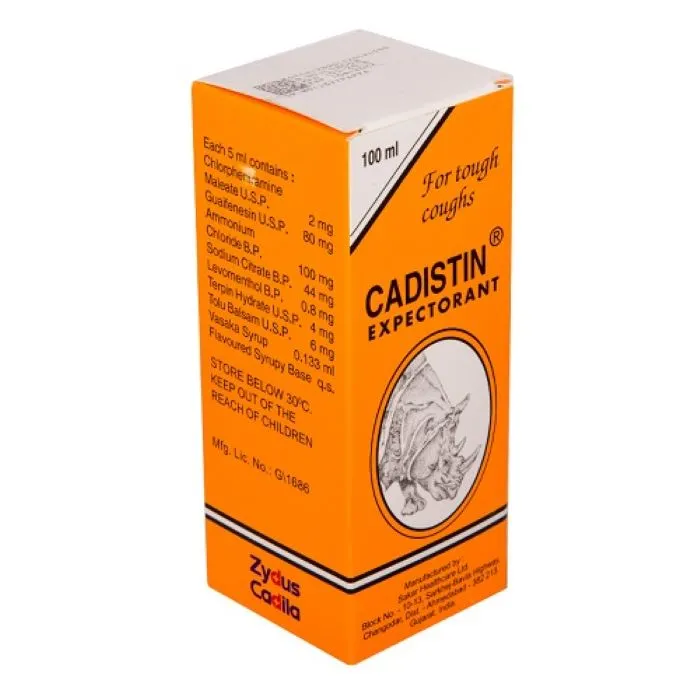 Cadistin 100MG/5ML / 2MG/5ML / 80MG/5ML