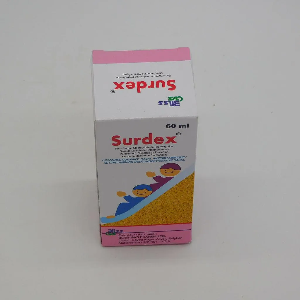 Surdex 1MG/5ML / 125MG/5ML / 2.5MG