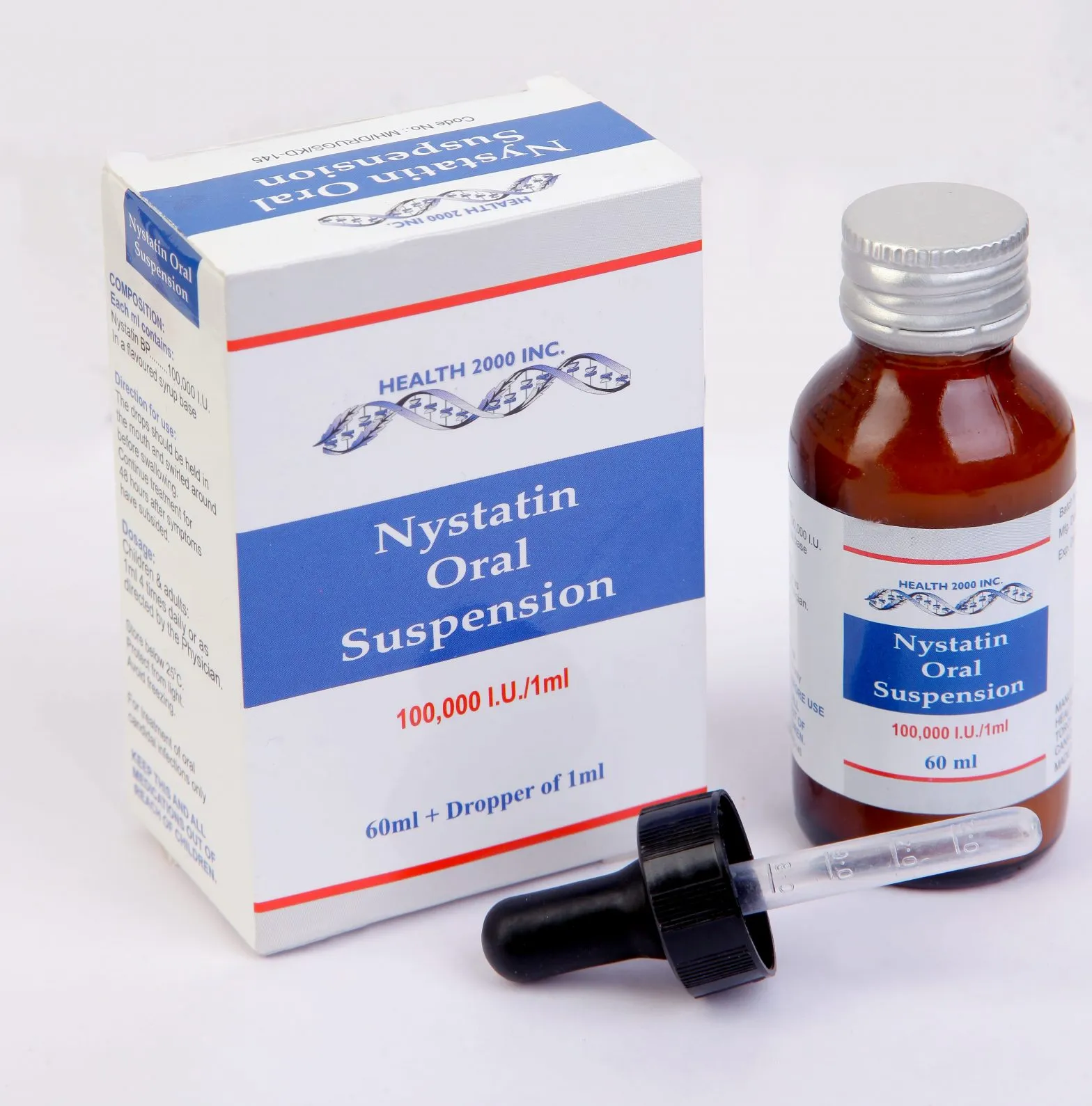 Nystatin 100000IU/1ML