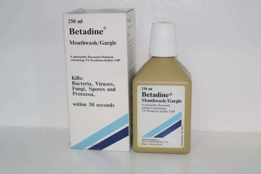 Betadine Mouthwash 1%W