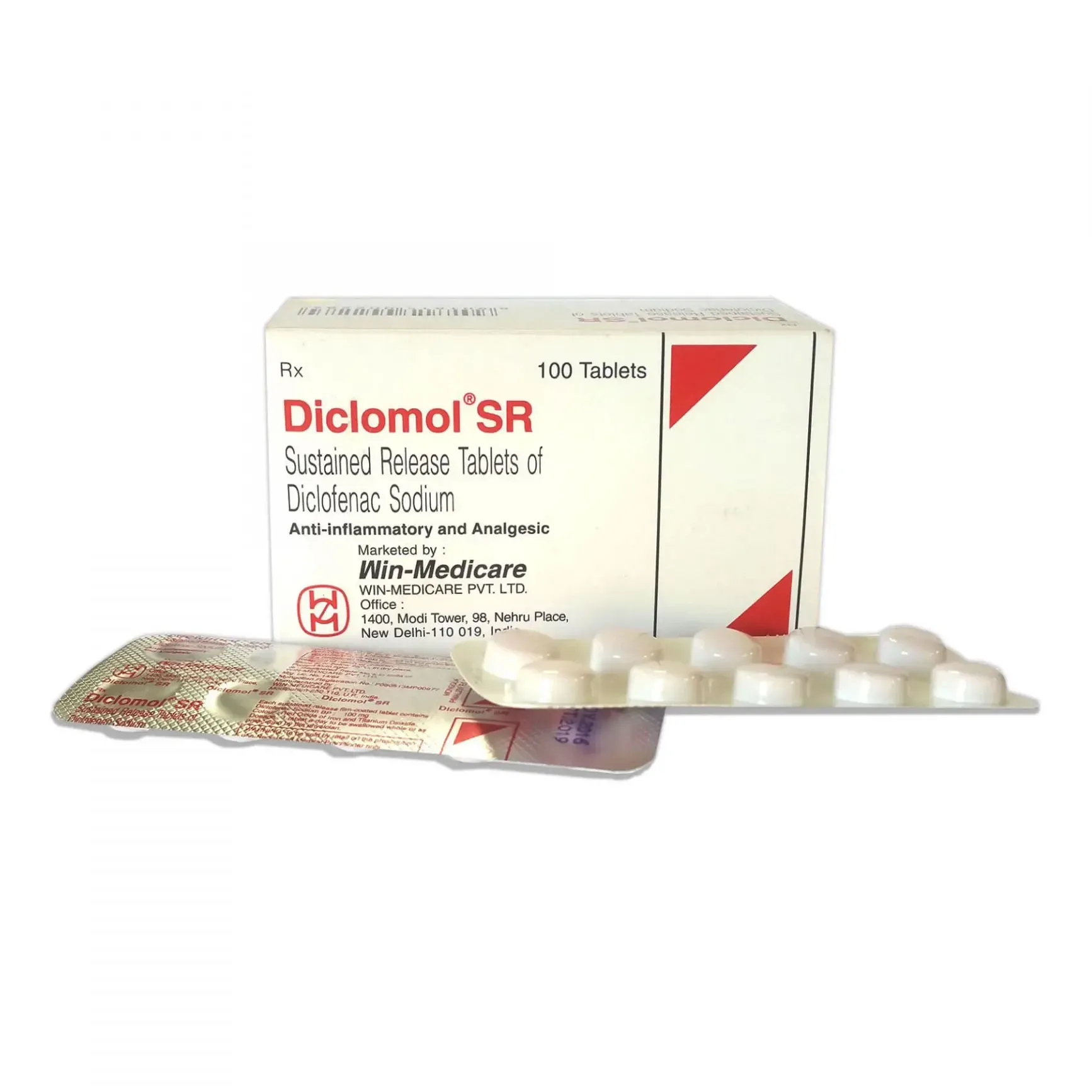 Diclomol Sustained Release 100MG