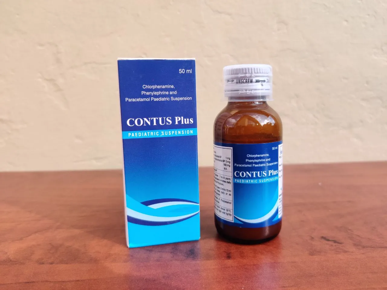 Contus Plus Paediatric 1MG/5ML / 10MG/5ML / 5MG/5ML