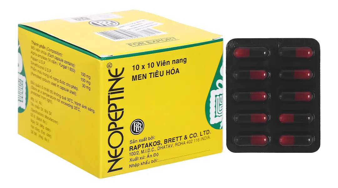 Neopeptine 100MG / 100MG / 30MG