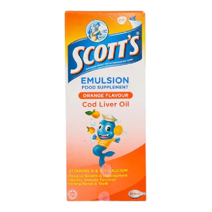 Scotts Emulsion 360MG/15ML / 850IU/15ML / 85IU/15ML