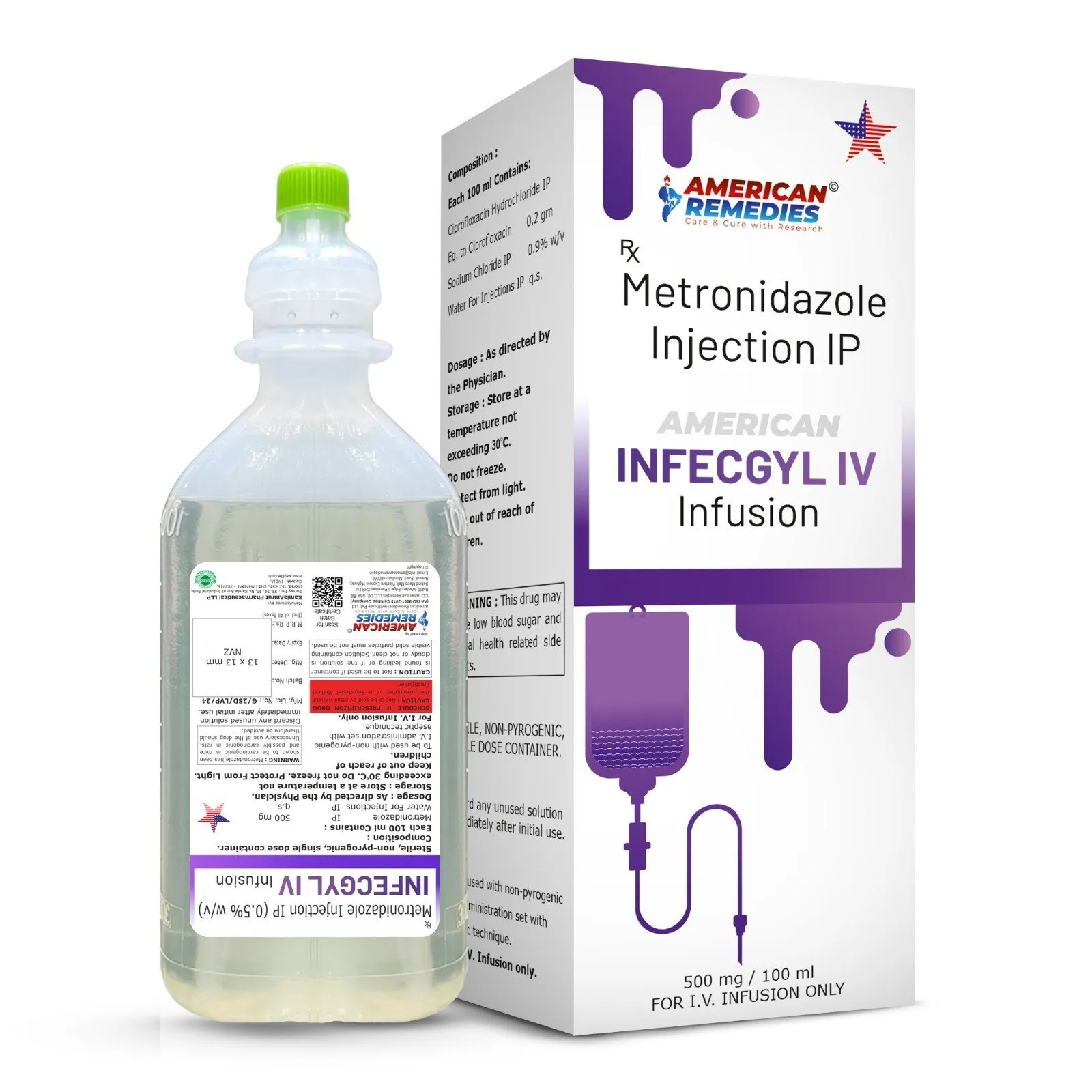 Metronidazole Infusion 0.5%W/V