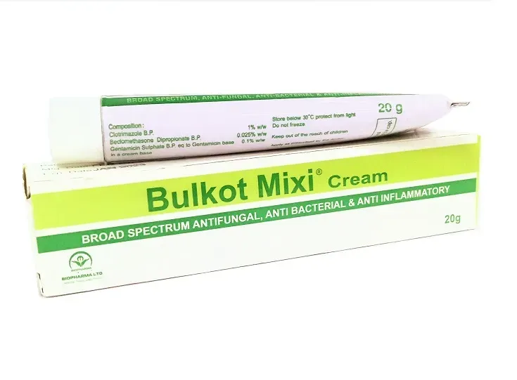 Bulkot Mixi Cream 0.025%W / 1%W / 1%W