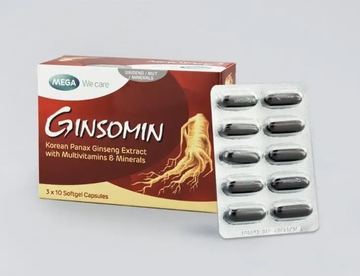 Ginsomin 6MG / 50MG / 200IU