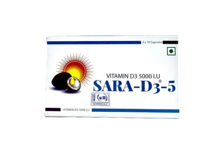 Sara D3 5MG / 2750IU / 250IU