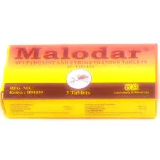 Malodar Fansidar 25MG / 500MG
