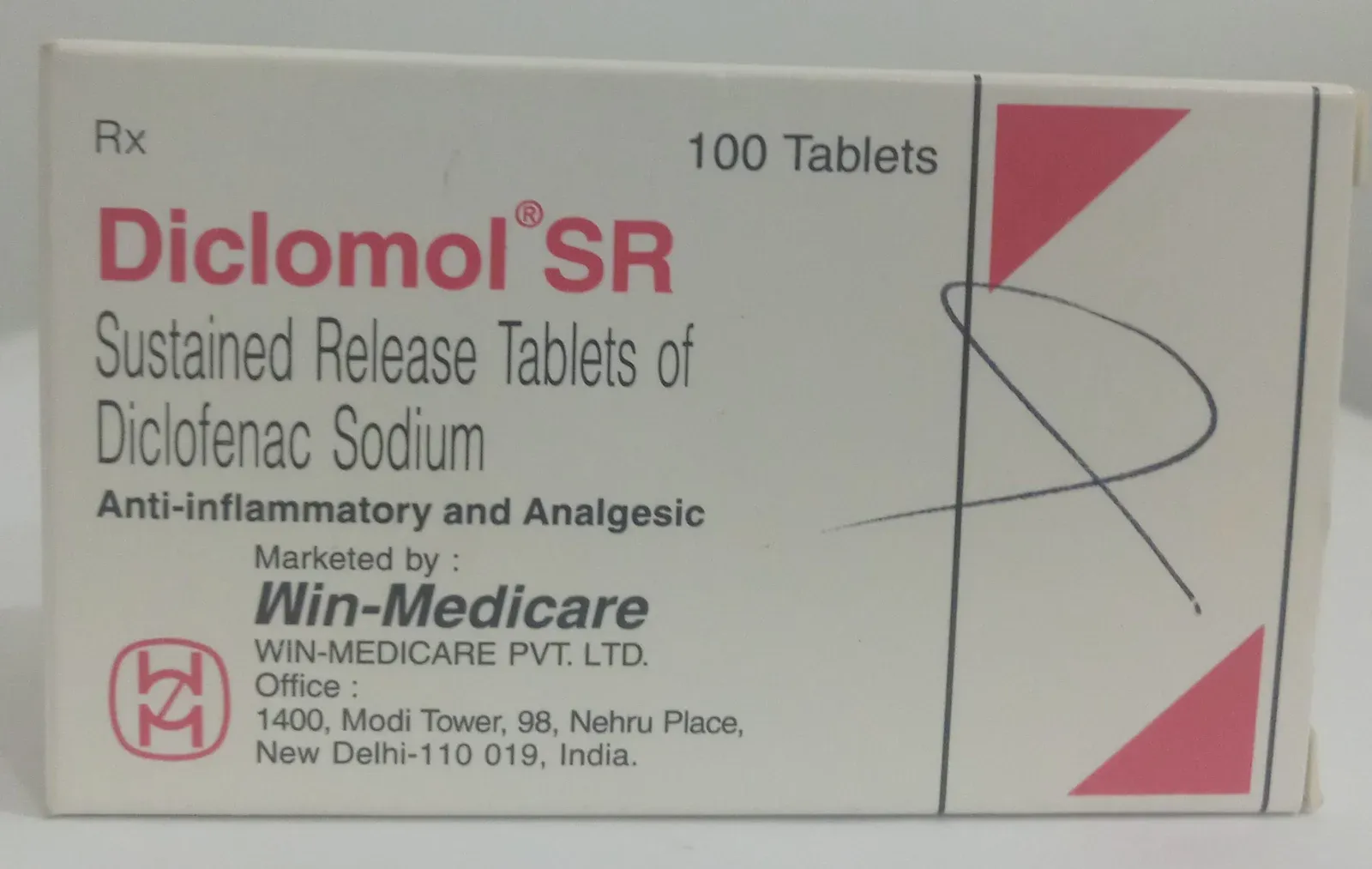 Diclomol SR 100MG