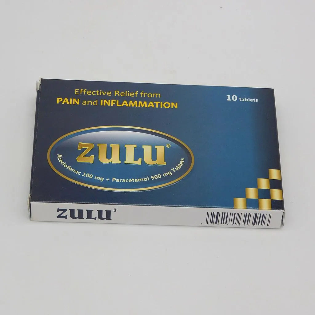 Zulu Modified Release 100MG / 500MG
