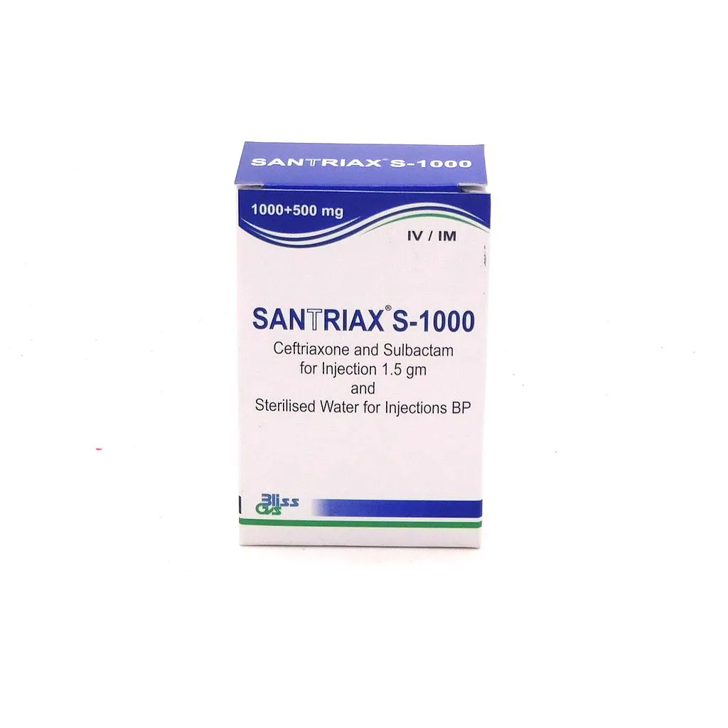 Santriax S 1000MG / 500MG