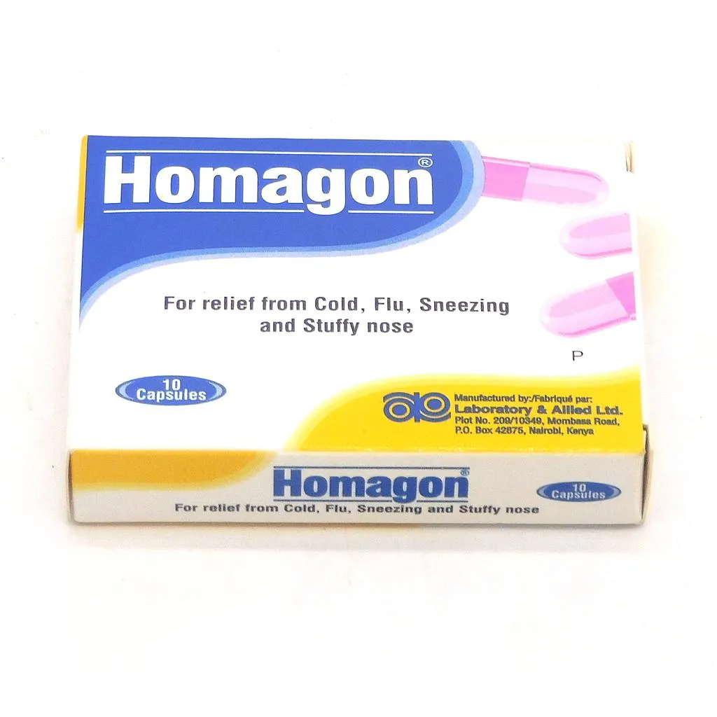 Homagon 30MG / 4MG / 350MG