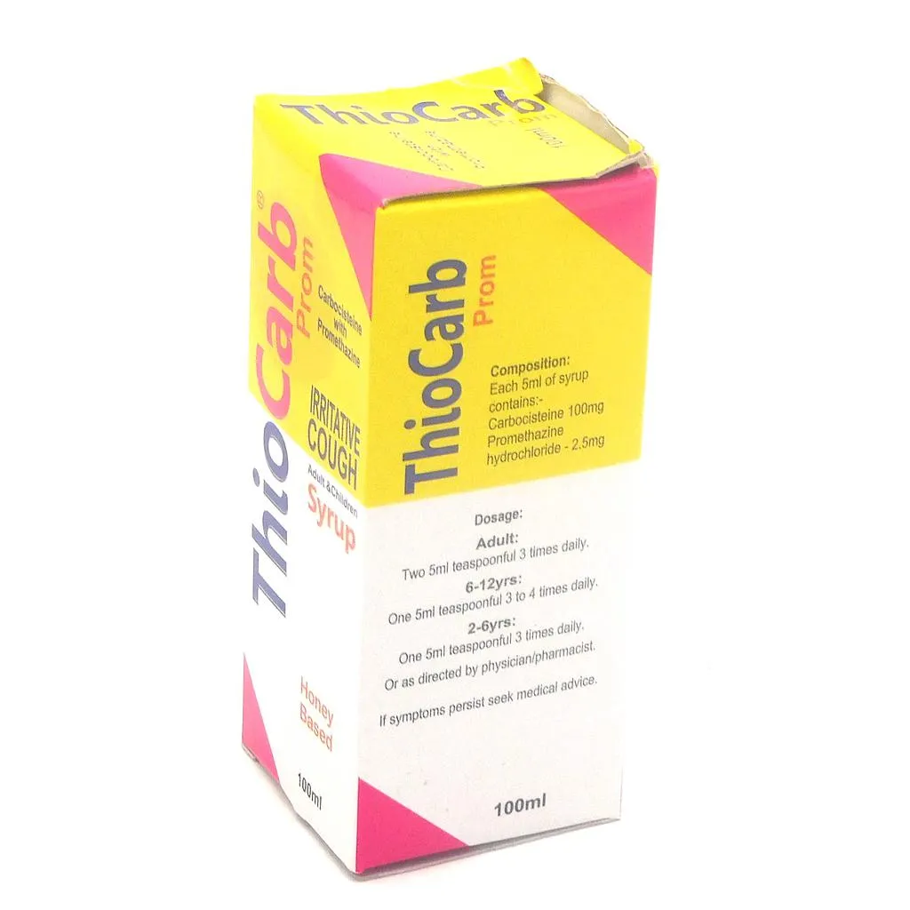 Thiocarb 100MG/5ML / 2.5MG/5ML