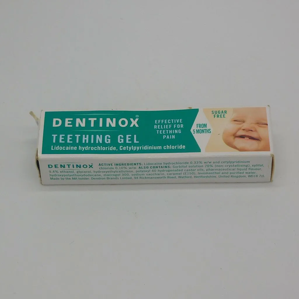Dentinox Teething Gel 0.1%W / 0.33%W