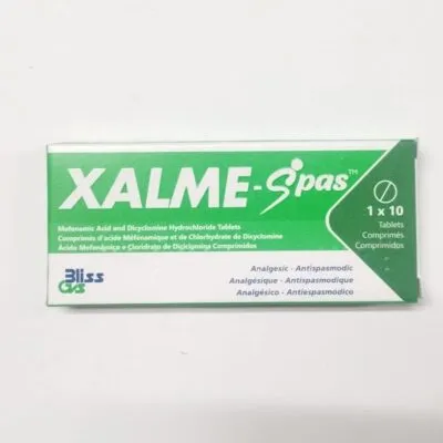Xalme Spas 20MG / 500MG