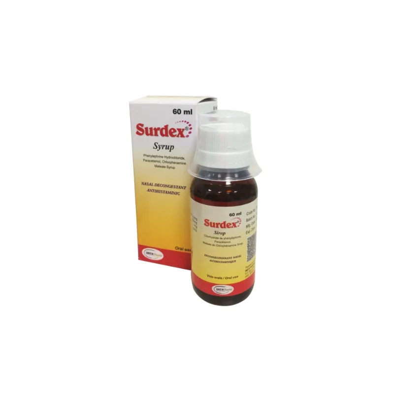 Surdex 1MG/5ML/125MG/5ML/5MG5ML
