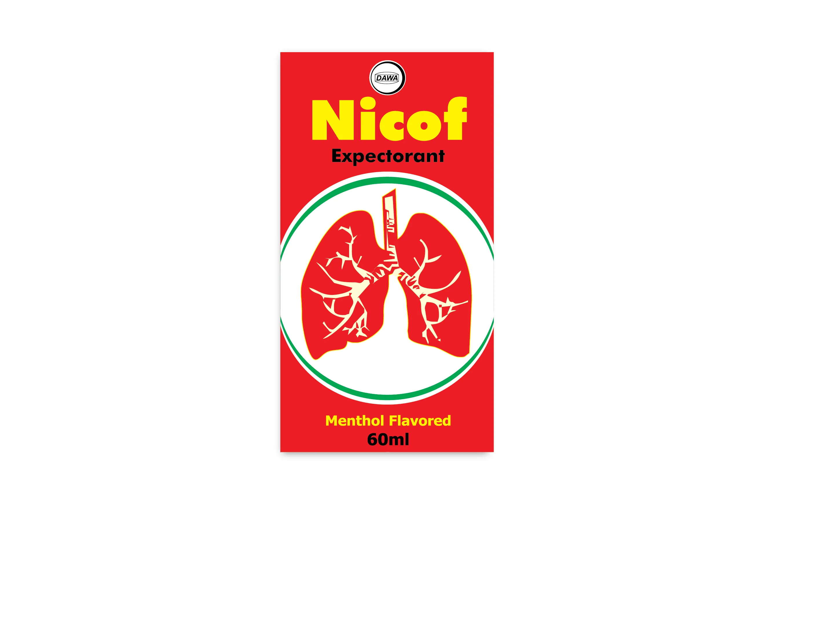 Nicof 60MG/5ML / 2MG/5ML / 6MG/5ML